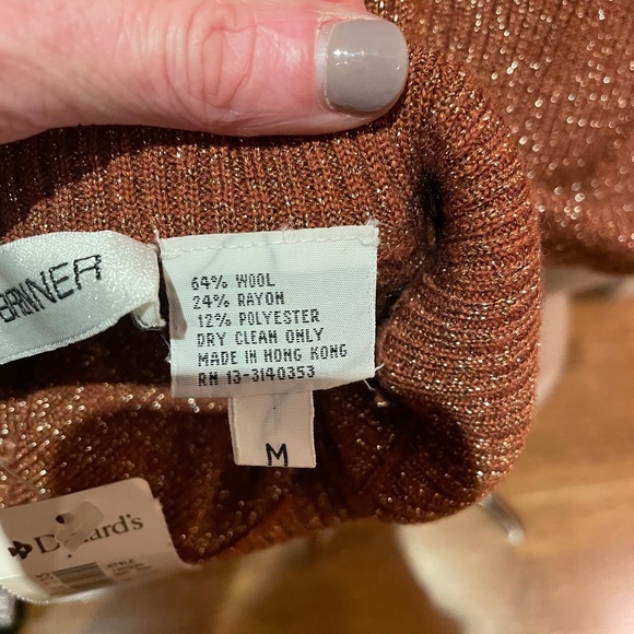 NWT Eleanor P Brenner. Turtleneck  sweater - Picture 8 of 8